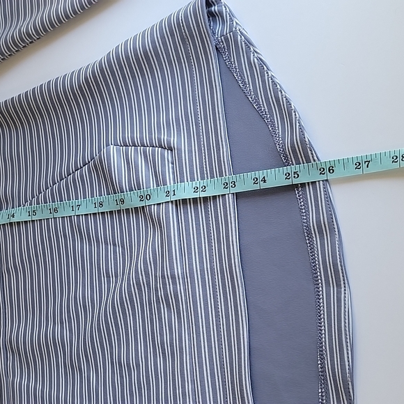 NWT, Columbia Bryce Canyon blue and white striped women's XS Hoodie - Picture 15 of 15